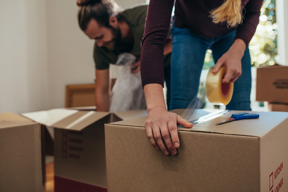 Packing Moving Boxes For Temporary Storage